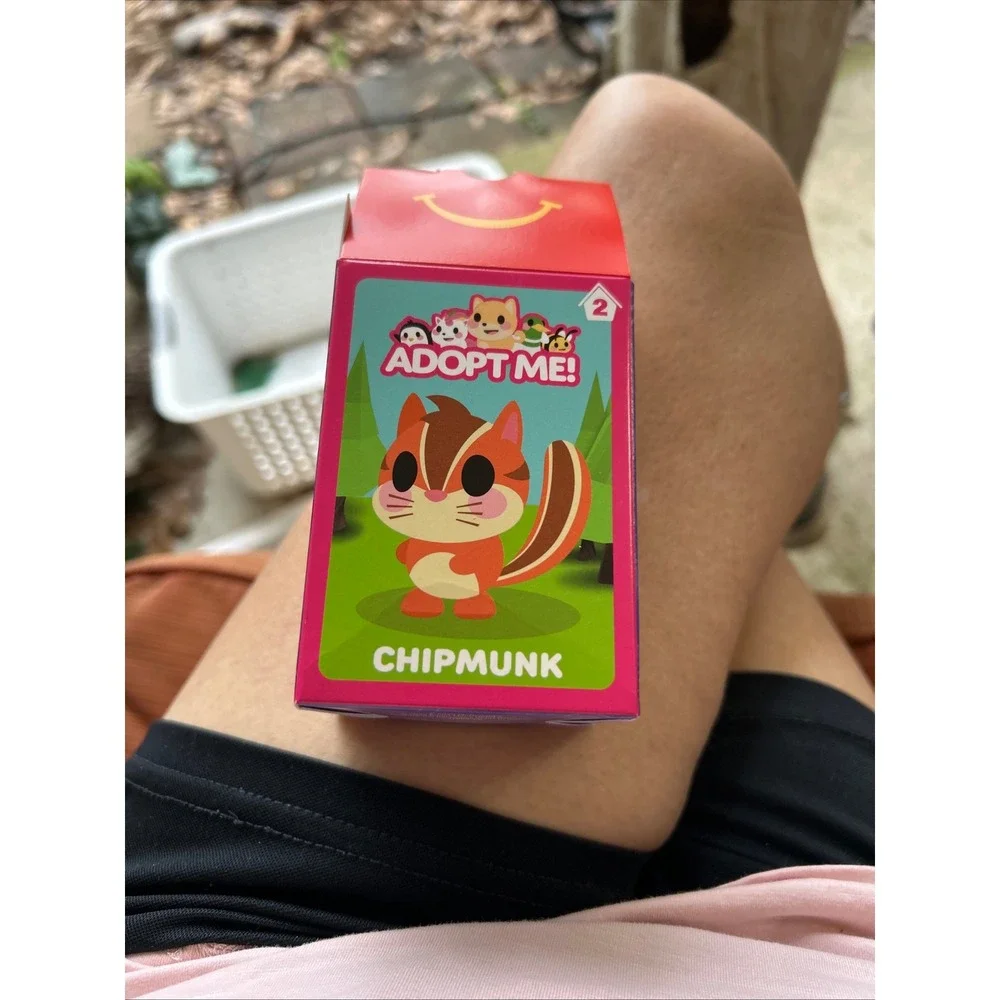 2023 McDonalds Happy Meal Toy Adopt‎ Me Chipmunk 2 New in Box Collectible